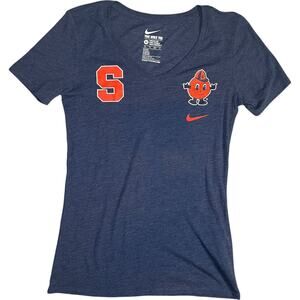 Syracuse University Navy Blue Nike Tee Otto Logo Size Small